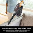 Shark HV322 Rocket Deluxe Pro Corded Stick Vacuum with LED Headlights, XL Dust Cup, Lightweight, Perfect for Pet Hair Pickup, Converts to a Hand Vacuum, with Pet Attachments, Bordeaux/Silver - 5
