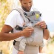 LÍLLÉbaby Complete All Seasons Ergonomic 6-in-1 Baby Carrier Newborn to Toddler - with Lumbar Support - for Children 7-45 Pounds - 360 Degree Baby Wearing - Inward & Outward Facing - Stone - 7