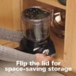 Hamilton Beach Food Processor & Vegetable Chopper for Slicing, Shredding, Mincing, and Puree, 8 Cup, Black - 7