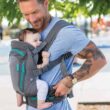 Infantino Carry On Carrier - Ergonomic, Expandable, face-in and face-Out, Front and Back Carry for Newborns and Older Babies 8-40 lbs - 2