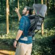 Chicco SmartSupport Aluminum Frame Backpack Carrier, Lightweight Baby Backpack Carrier | Solar/Grey - New Model - 3