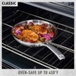 Calphalon Classic 3.5 Quart Saucepan with Lid, Stainless Steel, Dishwasher Safe - 5
