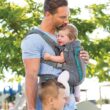Infantino Carry On Carrier - Ergonomic, Expandable, face-in and face-Out, Front and Back Carry for Newborns and Older Babies 8-40 lbs - 3