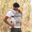 LÍLLÉbaby Complete All Seasons Ergonomic 6-in-1 Baby Carrier Newborn to Toddler - with Lumbar Support - for Children 7-45 Pounds - 360 Degree Baby Wearing - Inward & Outward Facing - Stone - 6