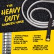Bionic Steel PRO Garden Hose 50 Ft, 304 Stainless Steel Metal Water Hose 50Ft, 500 PSI - 2023 Model