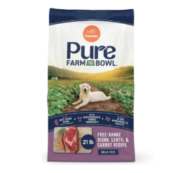 Canidae Pure Real Bison, Lentil & Carrot Recipe Adult Dry Dog Food, 21 lbs.