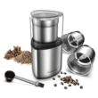 SHARDOR Coffee Grinder Electric Herb/Wet Grinder for Spices and Seeds with 2 Removable Stainless Steel Bowls, Silver