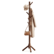 Pipishell Coat Rack, Coat Rack Freestanding, Brown