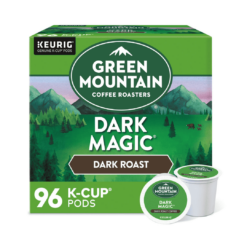 Green Mountain Coffee Roasters Dark Magic Coffee, Keurig Single-Serve K-Cup pods, Dark Roast, 24 Count, Pack of 4