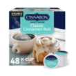 Cinnabon Classic Cinnamon Roll Keurig Single-Serve K-Cup Pods, Light Roast Coffee, 48 Count