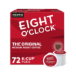 Eight O'Clock Coffee The Original, Single-Serve Keurig K-Cup Pods, Medium Roast Coffee Pods, 72 Count