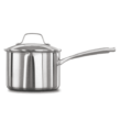 Calphalon Classic 3.5 Quart Saucepan with Lid, Stainless Steel, Dishwasher Safe