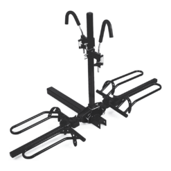 MaxxHaul 50027 Hitch Mount Bike Rack Platform Style 2-Bike Rack for Cars Trucks SUVs Minivans with Hitch Tightener