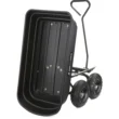 Gorilla Carts GOR4PS 600-lb. Poly Garden Dump Cart with 10" Tires