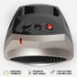 Vornado Up to 1500-Watt Fan Utility Indoor Electric Space Heater with Thermostat