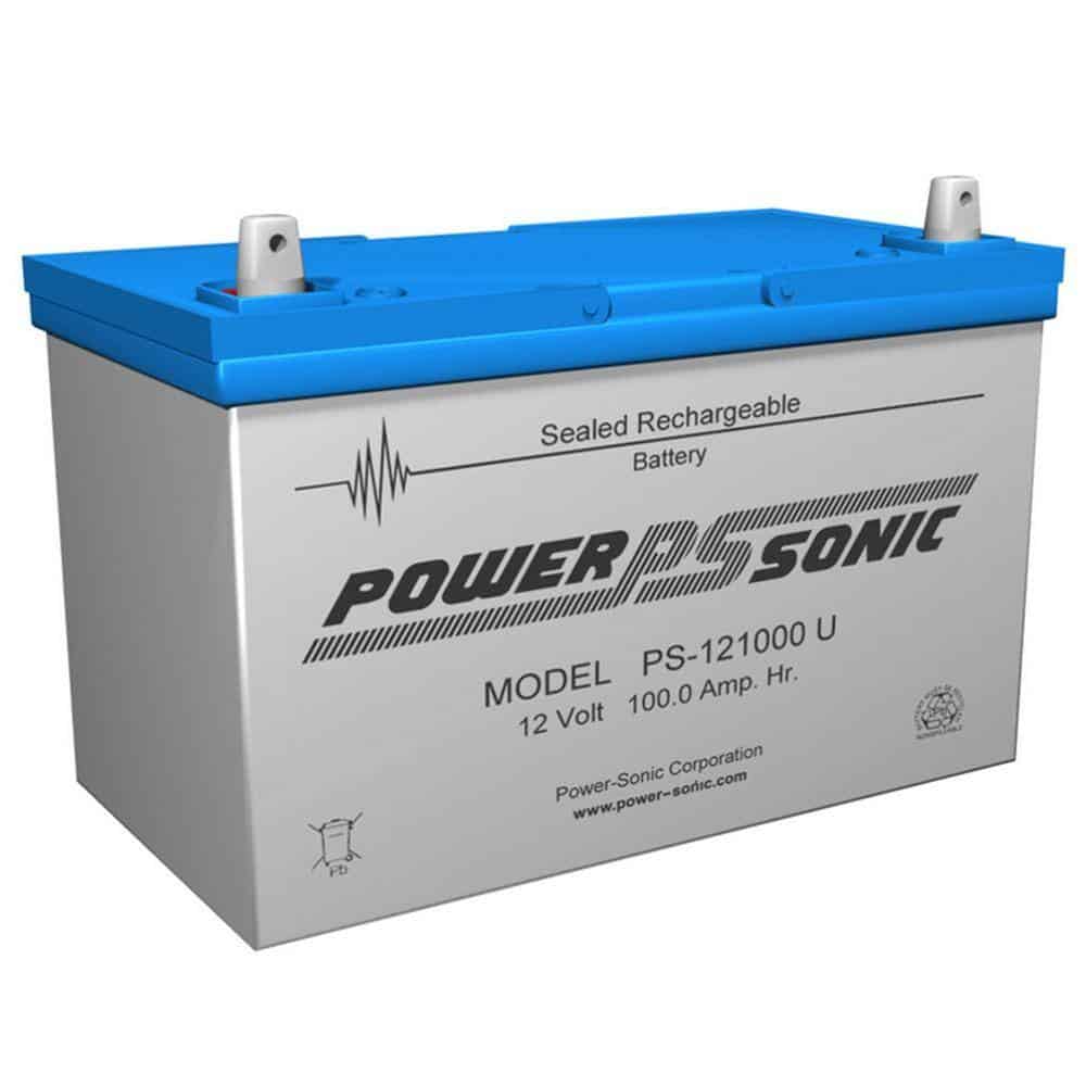 Power-Sonic PS-121000 12-Volt 100 Ah Sealed Lead Acid (SLA) Rechargeable Battery Power-Sonic PS-121000 12-Volt 100 Ah Sealed Lead Acid (SLA) Rechargeable Battery