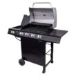 Char-Broil Performance Series Black 4-Burner Liquid Propane Gas Grill with 1 Side Burner