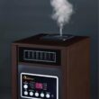 Dr. Infrared Heater Up to 1500-Watt Infrared Quartz Cabinet Indoor Electric Space Heater with Thermostat and Remote Included