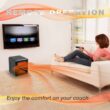 Dr. Infrared Heater Up to 1500-Watt Infrared Quartz Cabinet Indoor Electric Space Heater with Thermostat and Remote Included