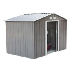 Outsunny Vinyl-coated Steel Storage Shed