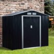 Outsunny Galvanized Steel Storage Shed