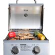 Monument Stainless Steel 2-Burner Liquid Propane Gas Grill