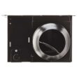 Aero Pure Low Profile Quiet Bathroom Exhaust Fans 0.3-Sone 80-CFM White Decorative Lighted Bathroom Fan ENERGY STAR