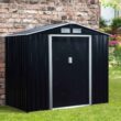 Outsunny Galvanized Steel Storage Shed