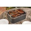 BBQ Dragon Zephyr charcoal grill 100-in W Silver Charcoal Grill
