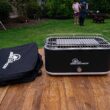 BBQ Dragon Zephyr charcoal grill 100-in W Silver Charcoal Grill