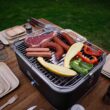 BBQ Dragon Zephyr charcoal grill 100-in W Silver Charcoal Grill