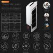 Heat Storm Up to 1000-Watt Infrared Cabinet Indoor Electric Space Heater with Thermostat and Remote Included
