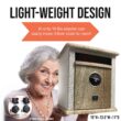 Heat Storm Up to 1500-Watt Infrared Cabinet Indoor Electric Space Heater with Thermostat and Remote Included