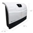 Heat Storm Up to 1500-Watt Infrared Cabinet Indoor Electric Space Heater with Thermostat and Remote Included