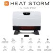 Heat Storm Up to 1500-Watt Infrared Cabinet Indoor Electric Space Heater with Thermostat and Remote Included