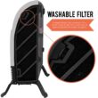 Heat Storm Up to 1500-Watt Infrared Cabinet Indoor Electric Space Heater with Thermostat and Remote Included