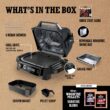 Ninja Woodfire 7-in-1 Outdoor Grill and Smoker 1760-Watt Grey Electric Grill Ninja Woodfire 7-in-1 Outdoor Grill and Smoker 1760-Watt Grey Electric Grill