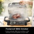 Ninja Woodfire 7-in-1 Outdoor Grill and Smoker 1760-Watt Grey Electric Grill Ninja Woodfire 7-in-1 Outdoor Grill and Smoker 1760-Watt Grey Electric Grill