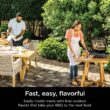 Ninja Woodfire 7-in-1 Outdoor Grill and Smoker 1760-Watt Grey Electric Grill Ninja Woodfire 7-in-1 Outdoor Grill and Smoker 1760-Watt Grey Electric Grill