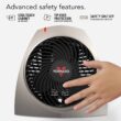 Vornado Up to 1500-Watt Fan Utility Indoor Electric Space Heater with Thermostat