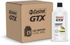 Castrol GTX 10W-30 Conventional Motor Oil, 1 Quart, Pack of 6 - 1