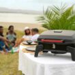 Megamaster 820-0065C 1 Burner Portable Gas Grill, Red + Black Megamaster 820-0065C 1 Burner Portable Gas Grill for Camping, Outdoor Cooking , Outdoor Kitchen, Patio, Garden, Barbecue with Two Foldable legs, Red + Black - 3