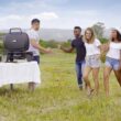 Megamaster 820-0065C 1 Burner Portable Gas Grill, Red + Black Megamaster 820-0065C 1 Burner Portable Gas Grill for Camping, Outdoor Cooking , Outdoor Kitchen, Patio, Garden, Barbecue with Two Foldable legs, Red + Black - 12