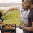Megamaster 820-0065C 1 Burner Portable Gas Grill, Red + Black Megamaster 820-0065C 1 Burner Portable Gas Grill for Camping, Outdoor Cooking , Outdoor Kitchen, Patio, Garden, Barbecue with Two Foldable legs, Red + Black - 13