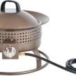Bond Bond Signature 18.5-in W 54000-BTU Bronze Portable Steel Propane Gas Fire Pit