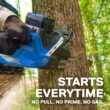 Kobalt 80-volt 18-in Brushless Battery 5 Ah Chainsaw (Battery and Charger Included)