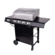 Char-Broil Performance Series Black 4-Burner Liquid Propane Gas Grill with 1 Side Burner