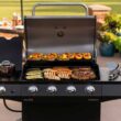 Char-Broil Performance Series Black 4-Burner Liquid Propane Gas Grill with 1 Side Burner