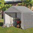 ShelterLogic 6-ft x 6-ft Canopy Storage Galvanized Steel Storage Shed