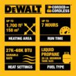 DEWALT Forced Air Propane 68000-BTU Outdoor Portable Forced Air Propane Heater